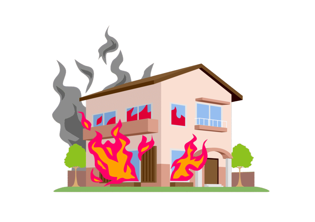 火に弱いは誤解！木造住宅の意外な耐火性