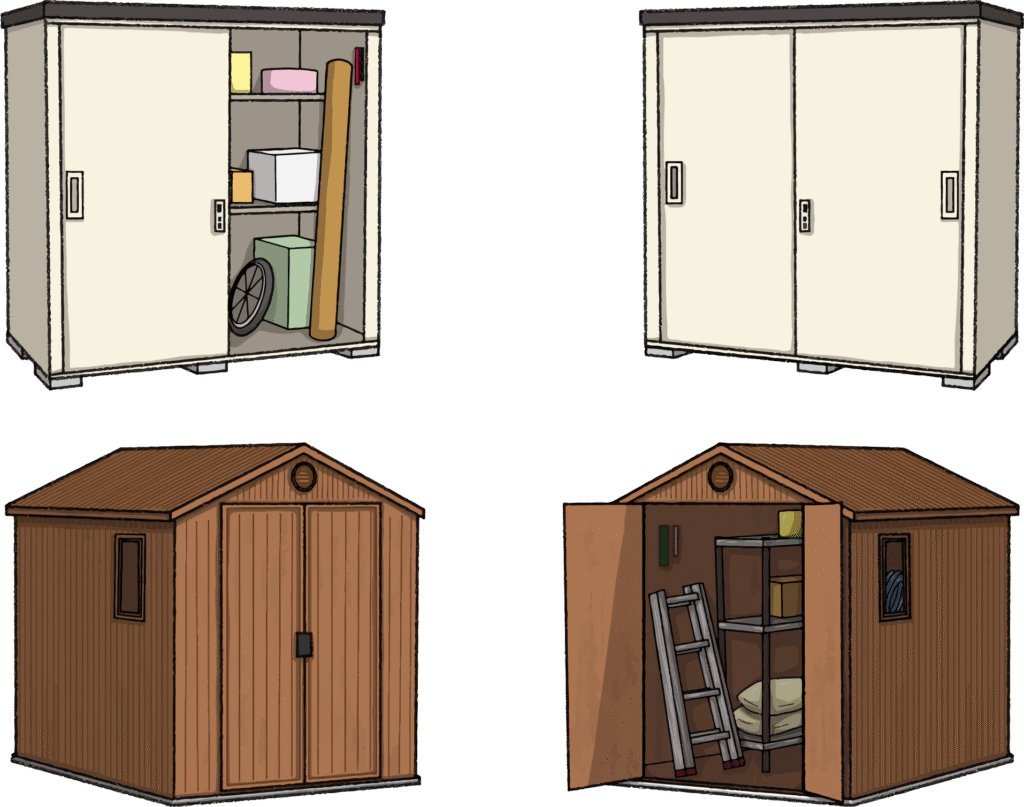 【後悔しない!】注文住宅での物置計画|設計段階で考えるポイント