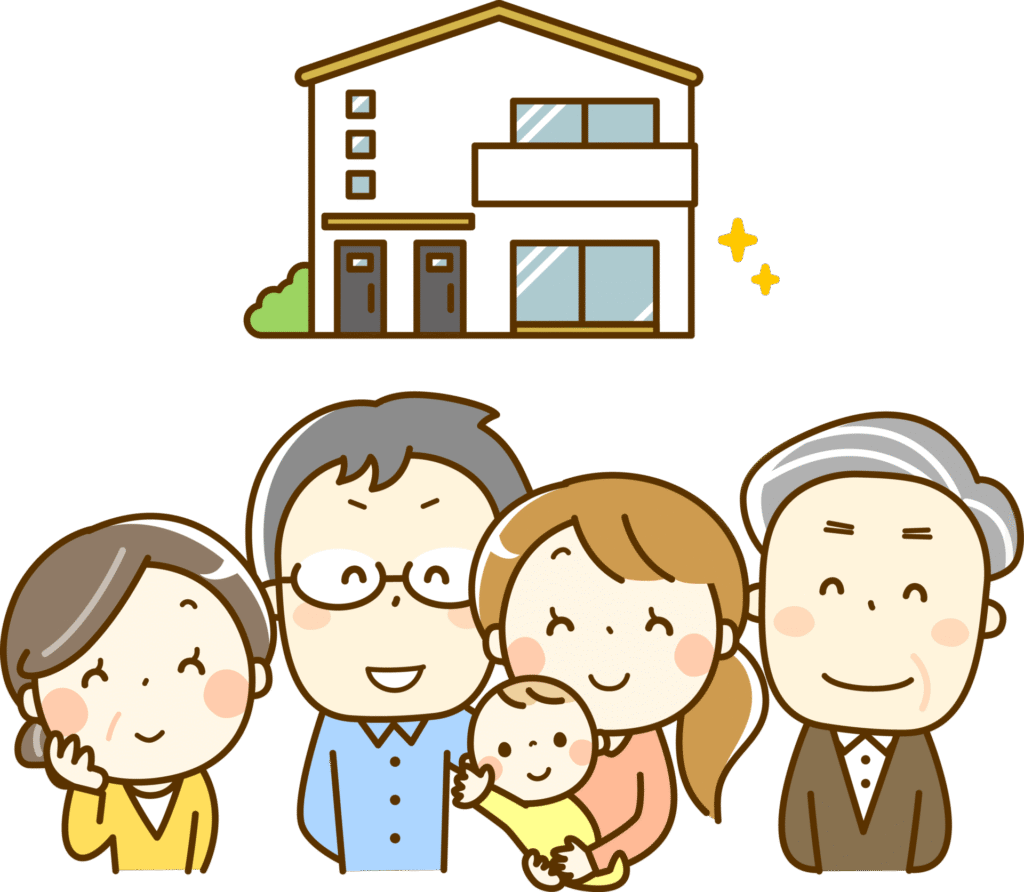 注文住宅でつくる二世帯同居―お互いが快適に暮らす家のススメ