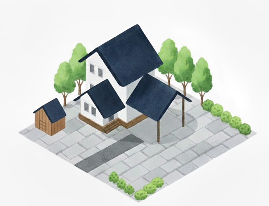 【後悔しない!】注文住宅での物置計画|設計段階で考えるポイント