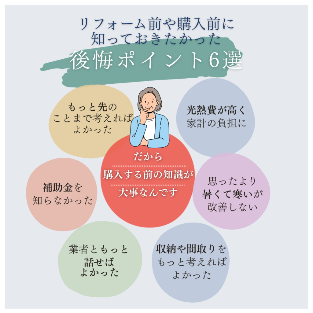 【完全予約制】後悔しないリフォーム・リノベ勉強会『こんなはずじゃなかった…』をゼロにする最初の一歩　10/20（火）～10/26（月）