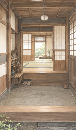 家のカタチには、理由がある。#02 昔の家には、「玄関」がなかった？